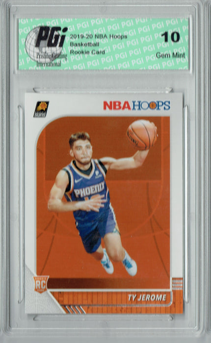 Ty Jerome 2019 NBA Hoops #219 Gem Mint Rookie Card PGI 10