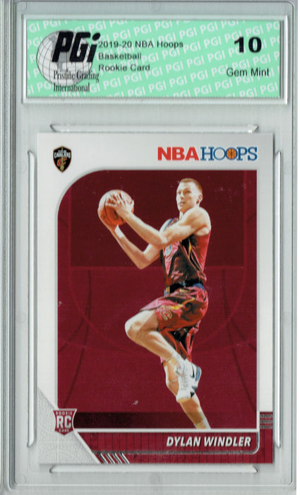 Dylan Windler 2019 NBA Hoops #221 Gem Mint Rookie Card PGI 10