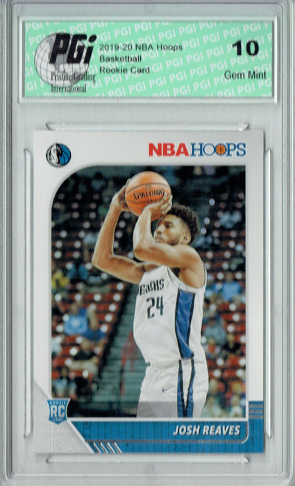 Josh Reaves 2019 NBA Hoops #253 Gem Mint Rookie Card PGI 10