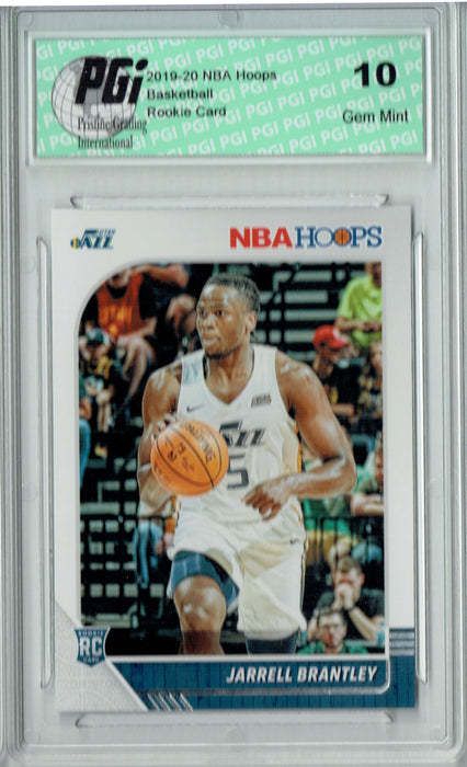 Jarrell Brantley 2019 NBA Hoops #255 Gem Mint Rookie Card PGI 10