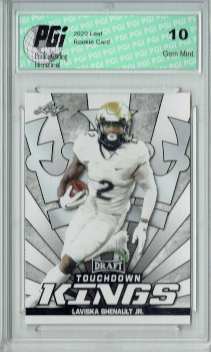 Laviska Shenault Jr. 2020 Leaf Draft #88 Touchdown Kings Rookie Card PGI 10