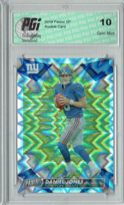 Daniel Jones 2019 Panini SP #88 Holofoil SSP #2/5 Rookie Card PGI 10