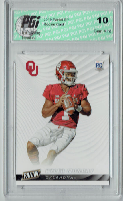 Kyler Murray 2019 Panini SP #KM Oklahoma Sooners Rookie Card PGI 10