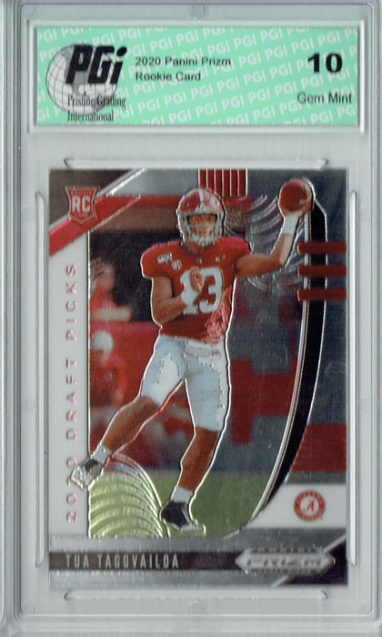 Tua Tagovailoa 2020 Prizm Draft #101 Rookie Card PGI 10