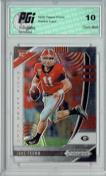 Jacob Fromm 2020 Panini Prizm #111 Rookie Card PGI 10