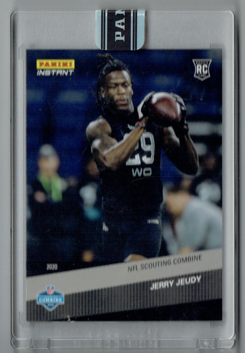 Jerry Jeudy 2020 Panini Instant #5 True 1 of 1, 1/1 NFL Combine Rookie Card