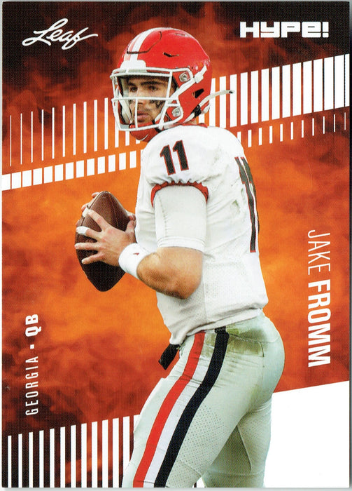 Jake Fromm 2020 Leaf HYPE! #34 Just 5000 Made 25) Rookie Card Lot Bills QB