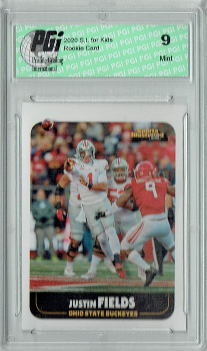 @ Justin Fields 2020 S.I. for Kids #943 Ohio State Rookie Card Mint PGI 9