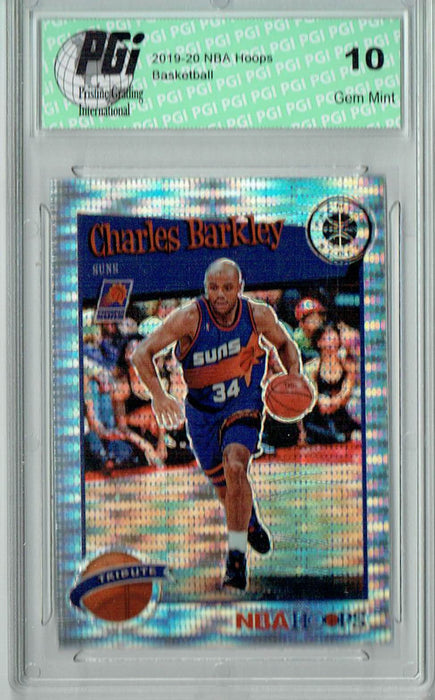 Charles Barkley 2019 NBA Hoops #281 Pulsar Premium Stock Card PGI 10