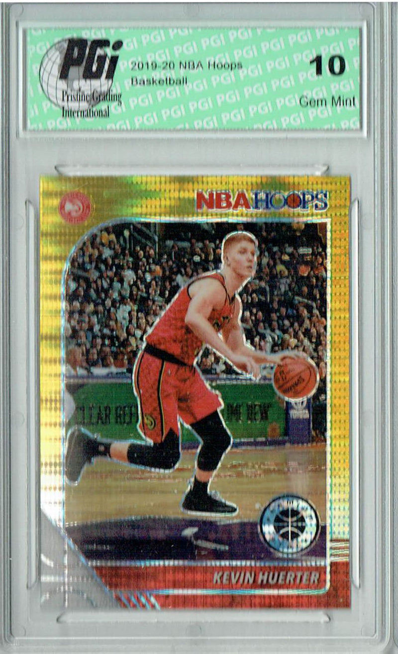 Kevin Huerter 2020 NBA Hoops #3 Pulsar Premium Gold Card PGI 10