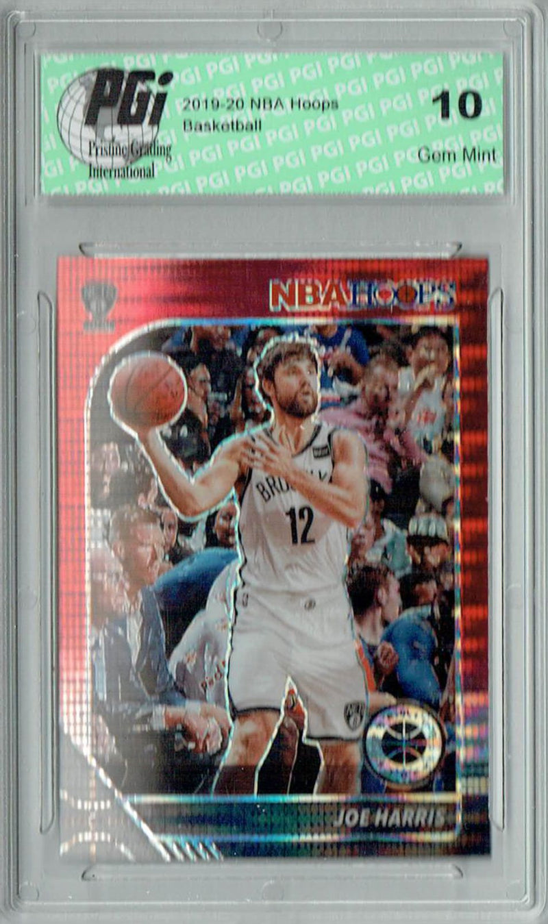 Joe Harris 2020 NBA Hoops #14 Pulsar Premium Red Card PGI 10