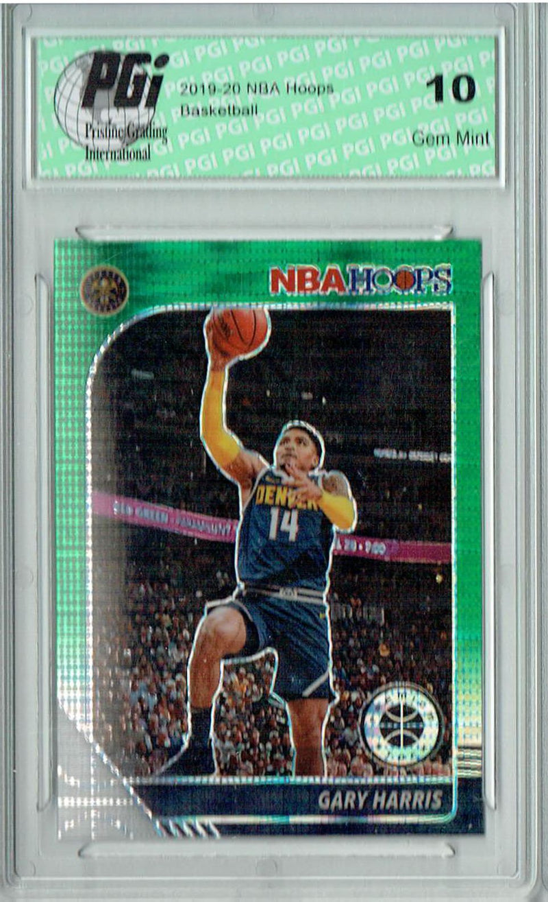 Gary Harris 2020 NBA Hoops #52 Pulsar Premium Green Card PGI 10