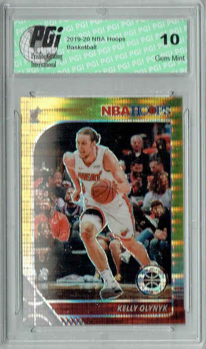 Kelly Olynyk 2020 NBA Hoops #97 Pulsar Premium Gold Card PGI 10