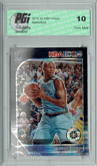 Gorgui Dieng 2020 NBA Hoops #112 Pulsar Premium Black Card PGI 10