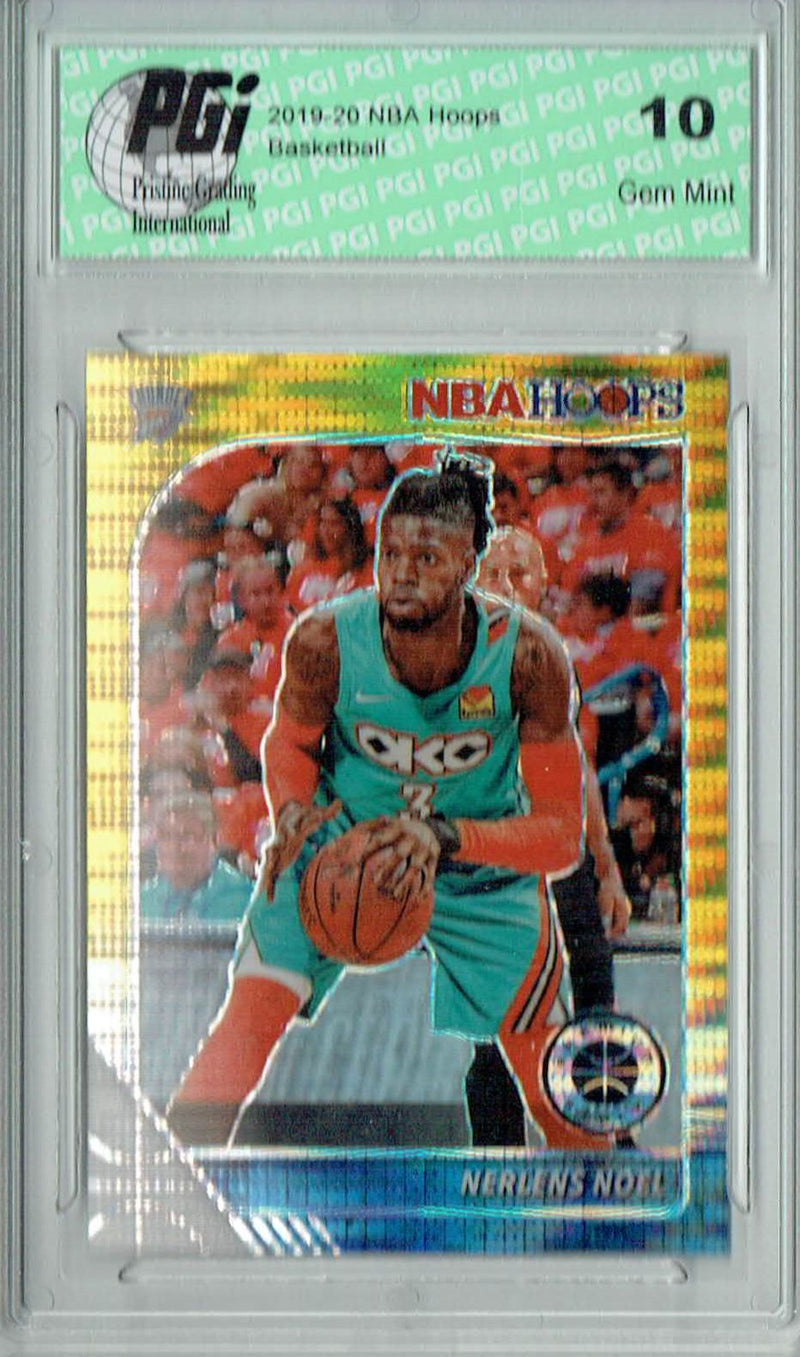 Nerlens Noel 2020 NBA Hoops #108 Pulsar Premium Gold Card PGI 10