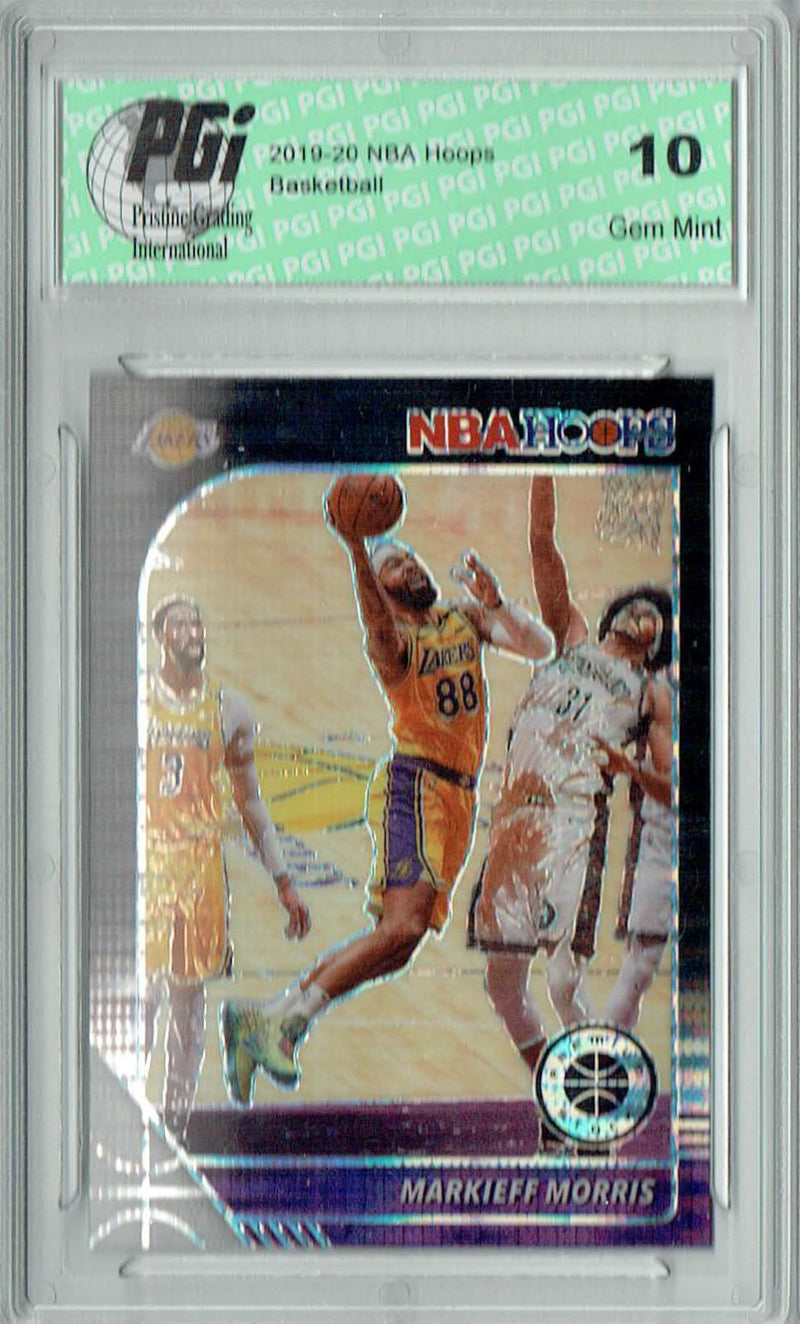 Markieff Morris 2020 NBA Hoops #136  Pulsar Premium Black Card PGI 10