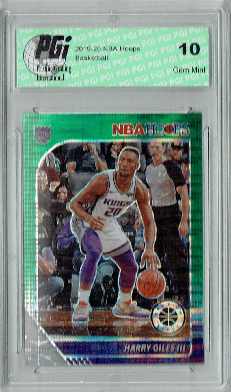 Harry Giles III 2020 NBA Hoops #170 Pulsar Premium Green Card PGI 10