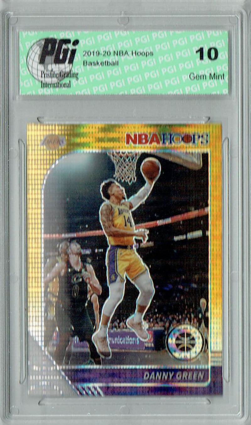 Danny Green 2020 NBA Hoops #179 Pulsar Premium Gold Card PGI 10