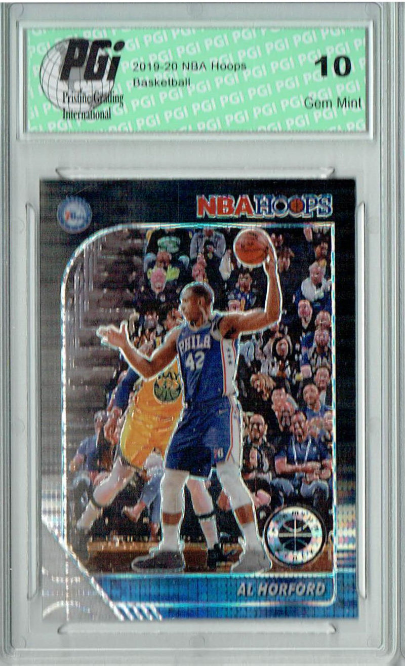 Al Horford 2020 NBA Hoops #260 Pulsar Premium Black Card PGI 10