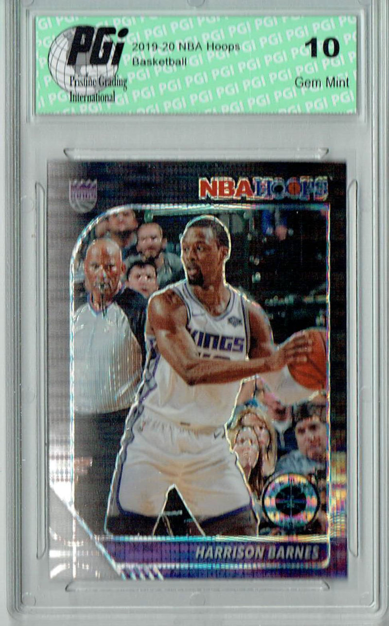 Harrison Barnes 2020 NBA Hoops #280 Pulsar Premium Black Card PGI 10