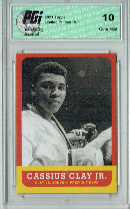Muhammad Ali 2021 Topps #5 The People's Champ 1,906 Made Rare Card PGI 10