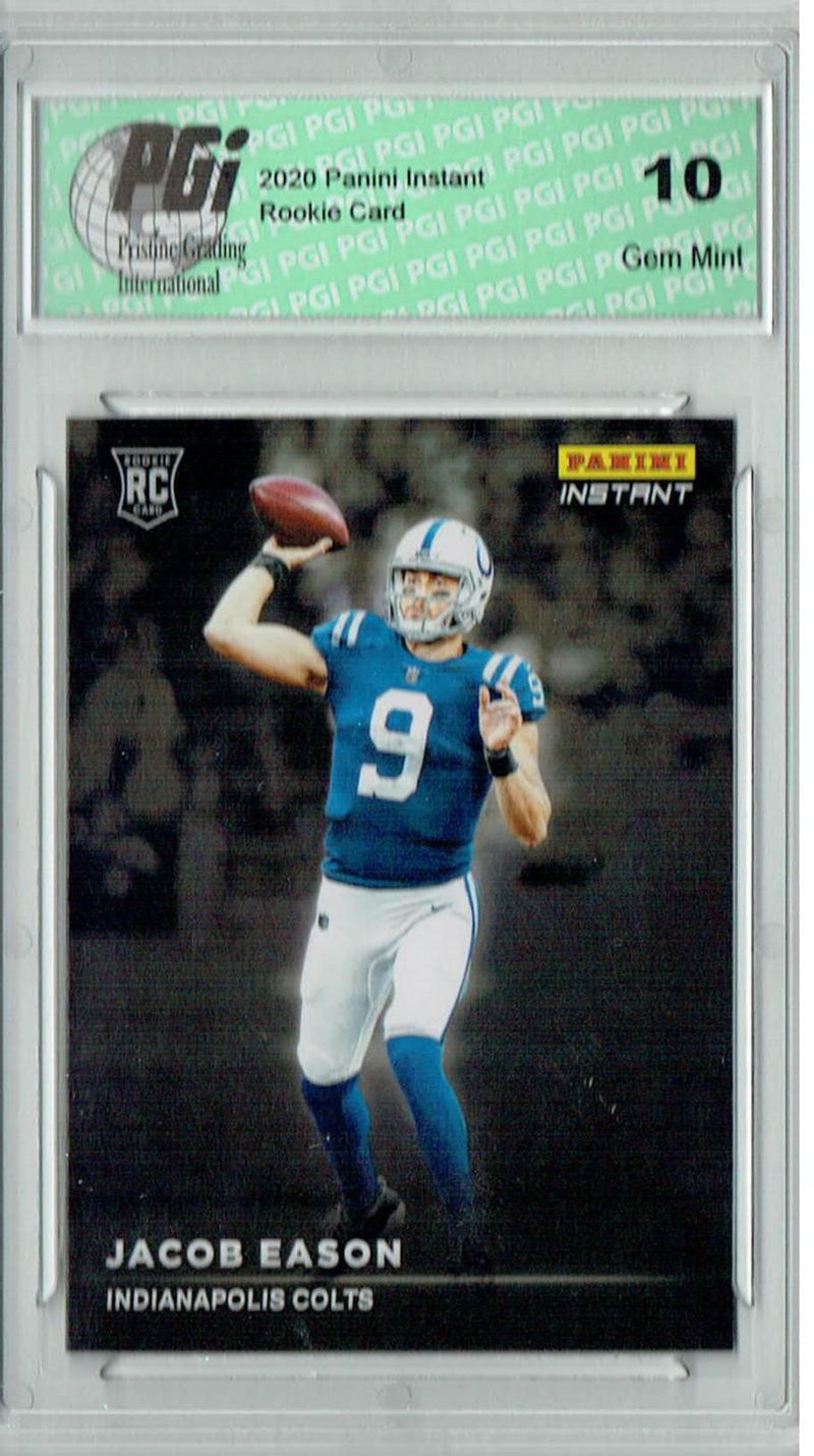 Jacob Eason 2020 Panini Instant #RS5 Spotlight 1 of 1155 Made Rookie Card PGI 10