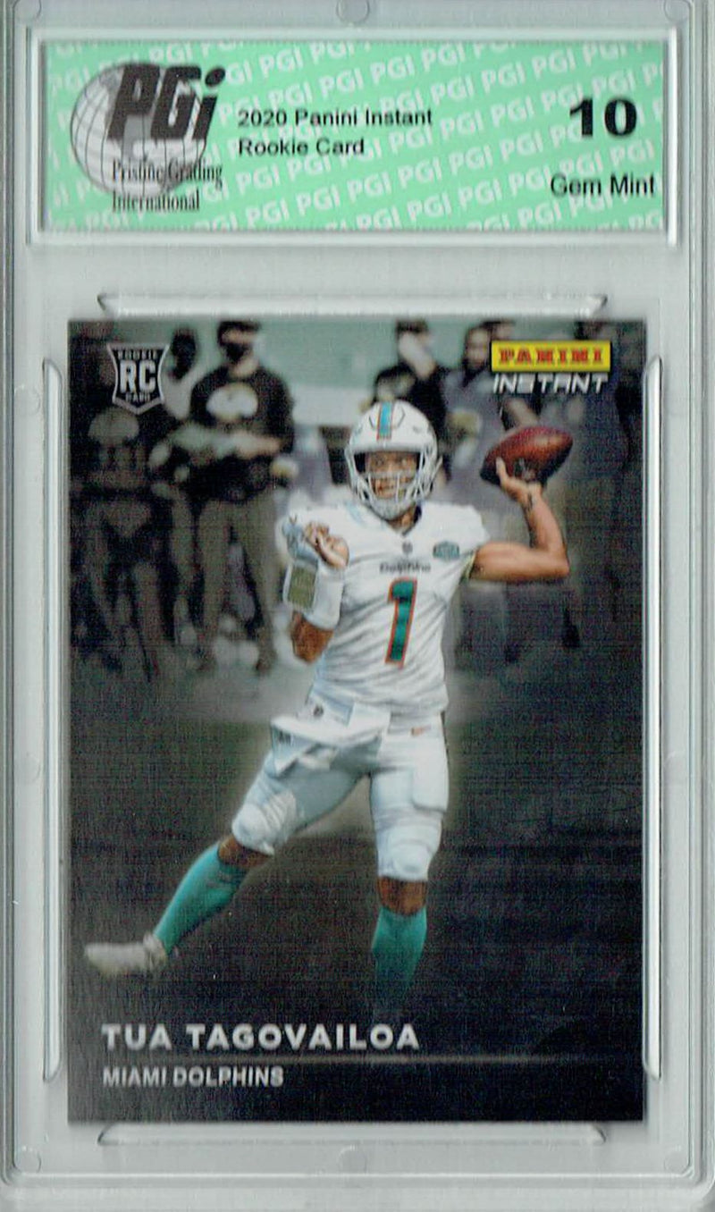 Tua Tagovailoa 2020 Panini Instant #RS2 Spotlight 1/1155 Made Rookie Card PGI 10
