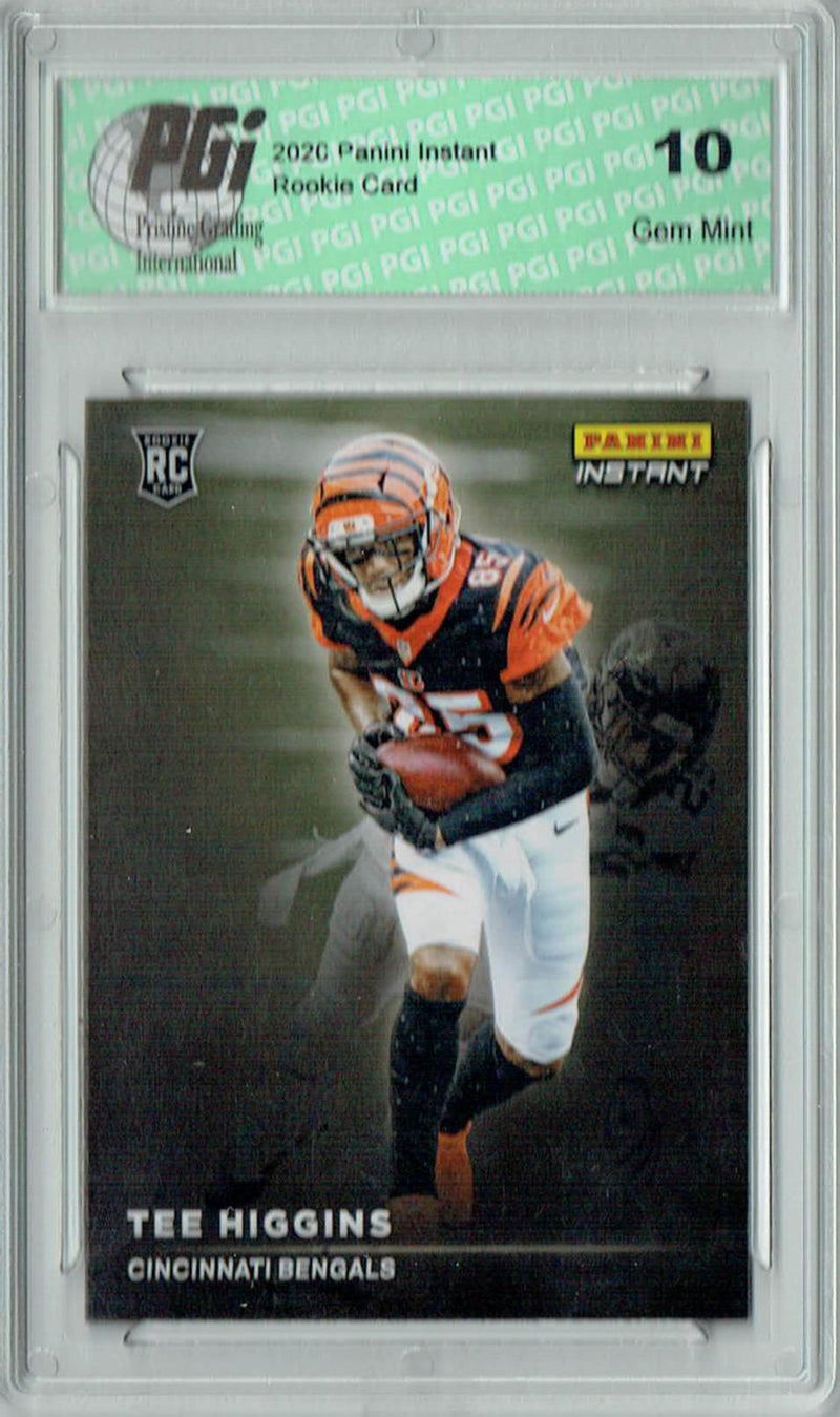 Tee Higgins 2020 Panini Instant #RS17 Spotlight 1/1155 Made Rookie Card PGI 10