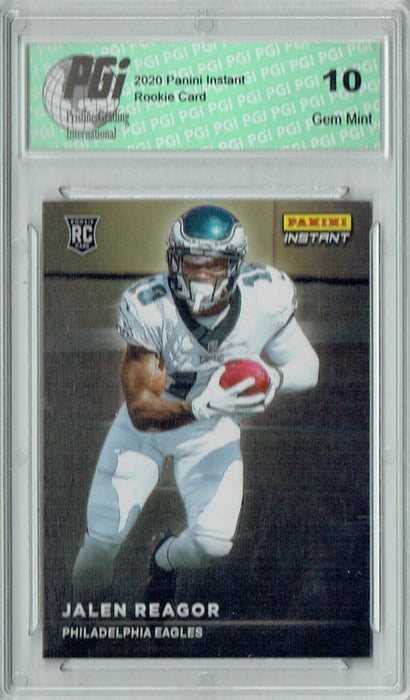 Jalen Reagor 2020 Panini Instant #RS25 Spotlight 1/1155 Rookie Card PGI 10