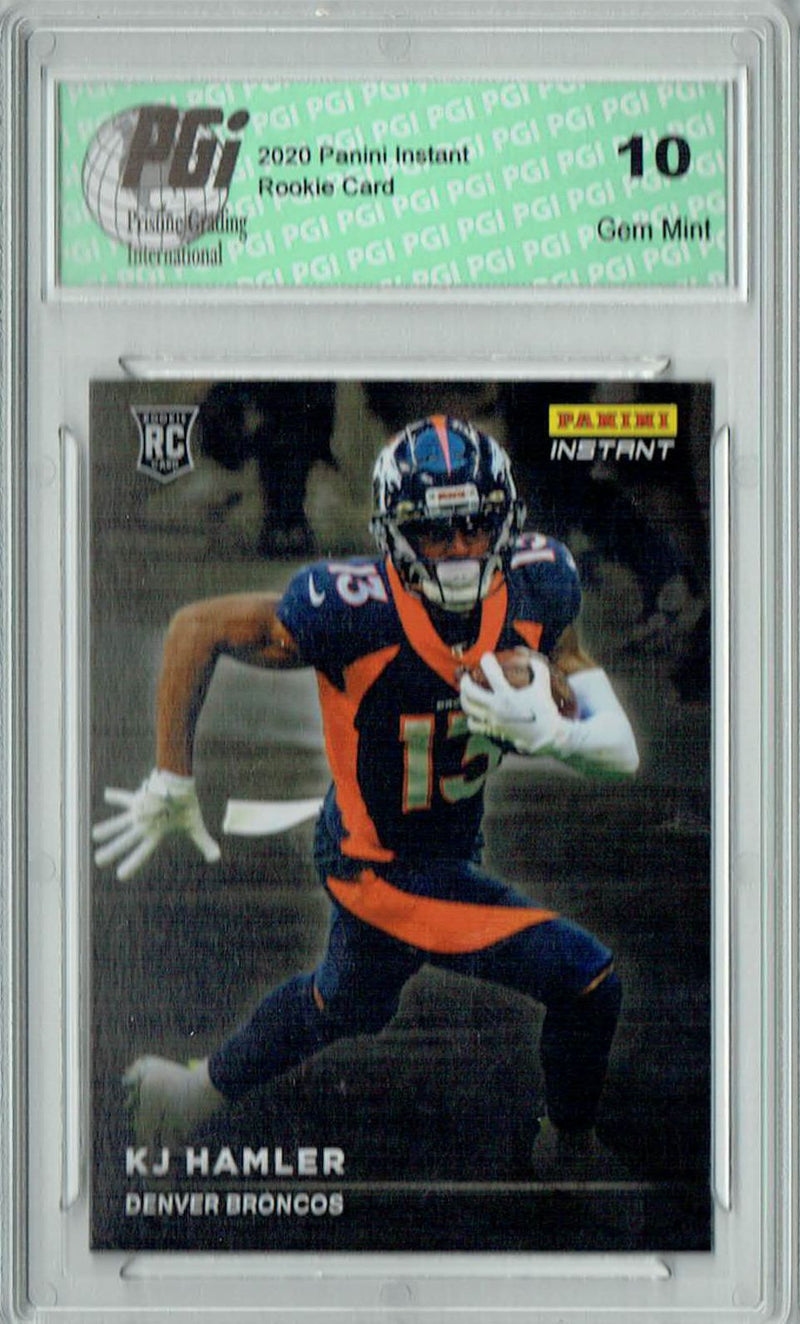 KJ Hamler 2020 Panini Instant #RS24 Spotlight 1 of 1155 Made Rookie Card PGI 10