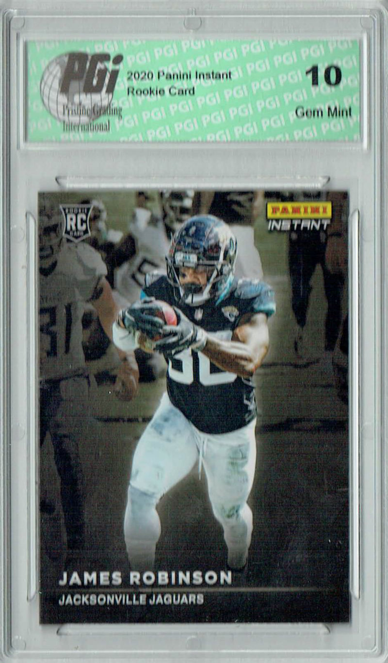 James Robinson 2020 Panini Instant #RS34 Spotlight 1/1155 Rookie Card PGI 10