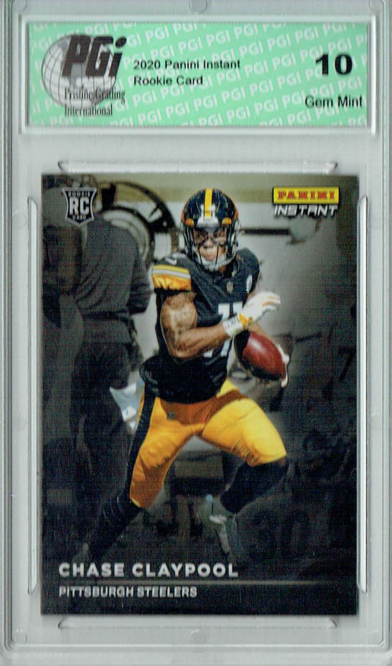Chase Claypool 2020 Panini Instant #RS29 Spotlight 1/1155 Rookie Card PGI 10