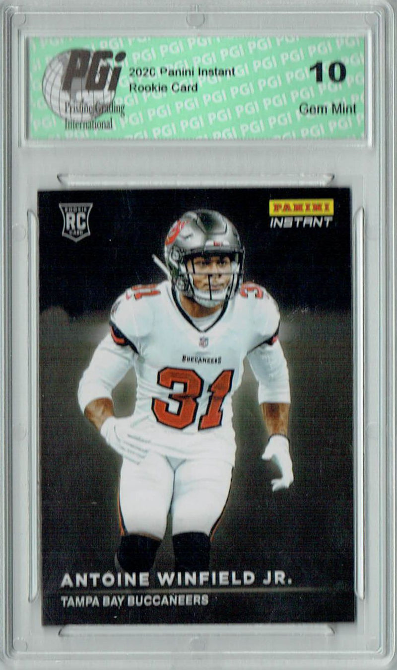 Antoine Winfield Jr. 2020 Panini Instant #RS35 Spotlight SP Rookie Card PGI 10