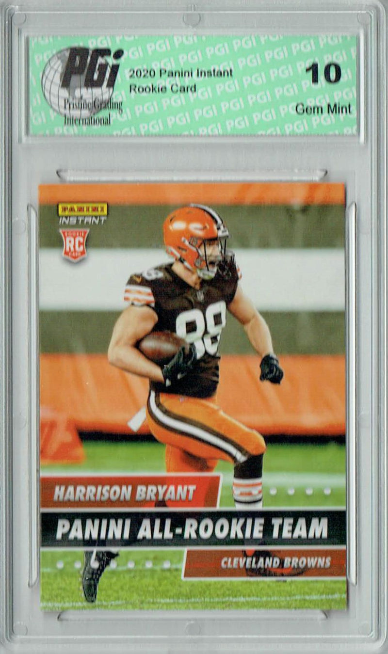 Harrison Bryant 2020 Panini #ART-8 All Rookie Team 1 of 648 Rookie Card PGI 10