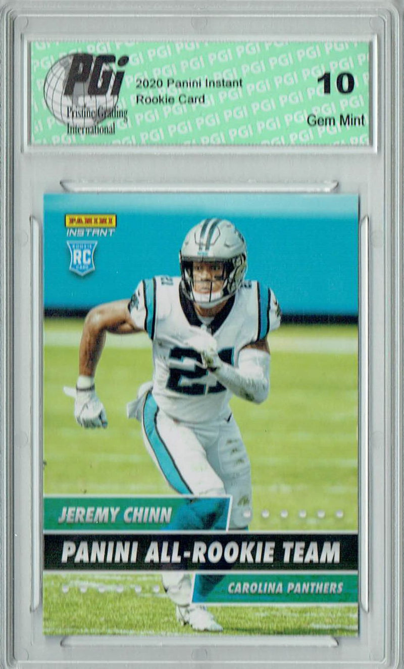 Jeremy Chinn 2020 Panini #ART-24 All Rookie Team 1 of 648 Rookie Card PGI 10