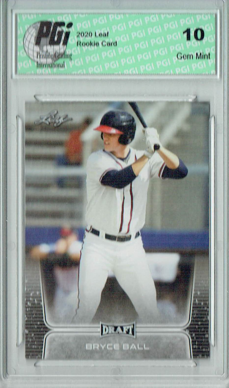 Bryce Ball 2020 Leaf Draft Baseball #11 Gem Mint Rookie Card PGI 10