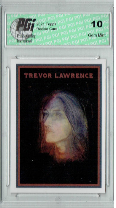 Trevor Lawrence 2021 Topps X #32 Avalanche #2 Rookie Card PGI 10