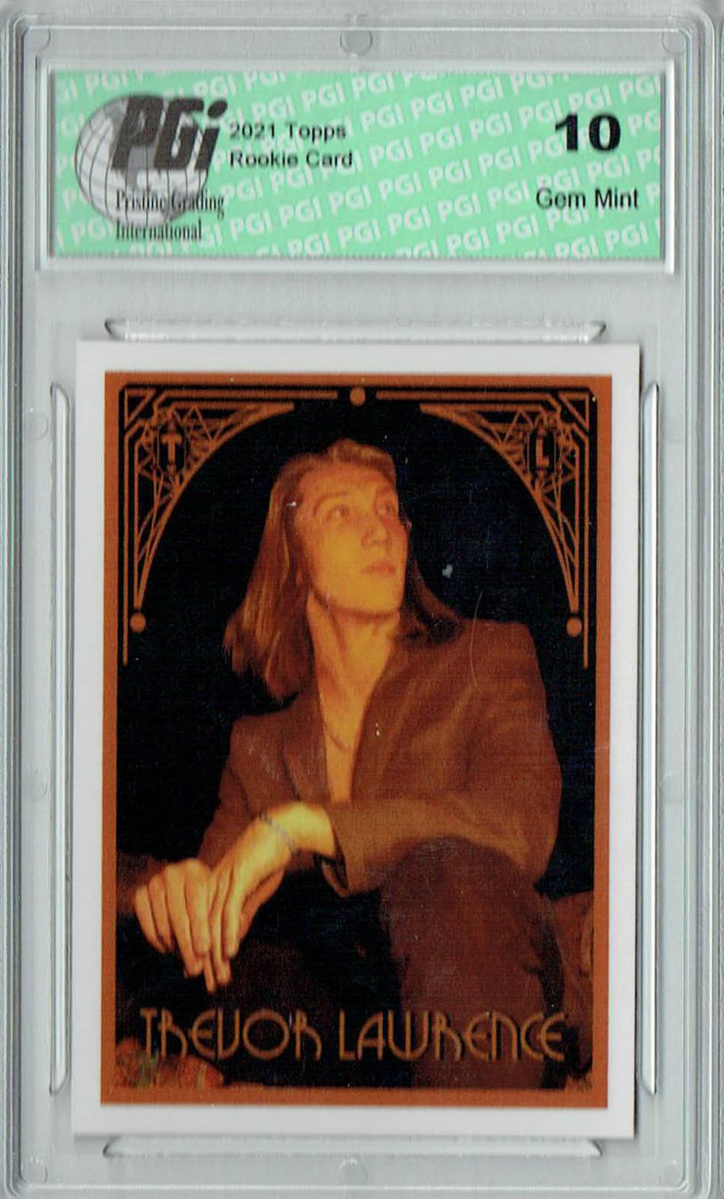 Trevor Lawrence 2021 Topps X #41 Metropolitan #1 Rookie Card PGI 10