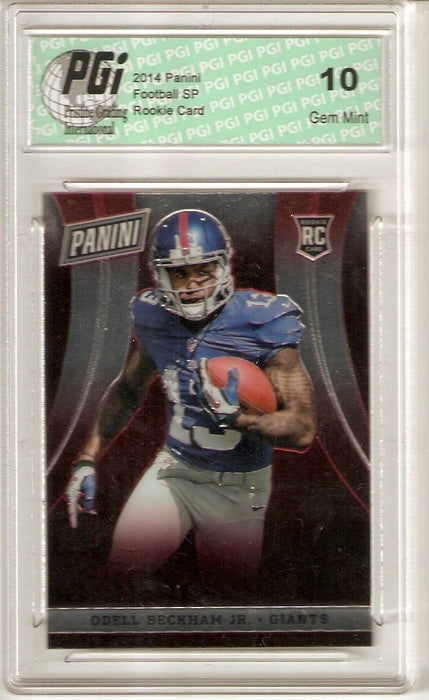 Odell Beckham 2014 Panini National Convention Only 200 Made Rookie Card PGI 10