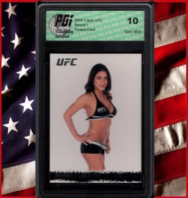 Arianny Celeste 2009 Topps UFC Rare Rookie Card PGI 10