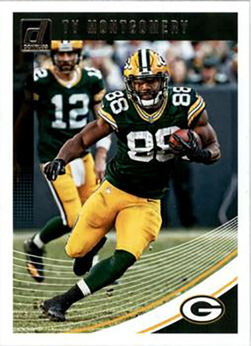 Ty Montgomery 2018 Donruss Football 48 Card Lot Green Bay Packers #111