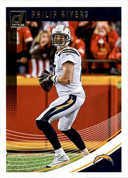 Philip Rivers 2018 Donruss Football 48 Card Lot Los Angeles Chargers #159