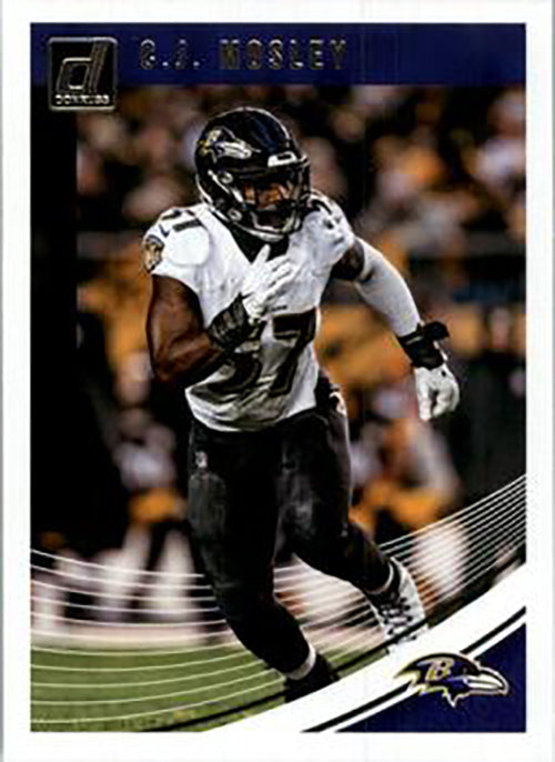 C.J. Mosley 2018 Donruss Football 48 Card Lot Baltimore Ravens #23