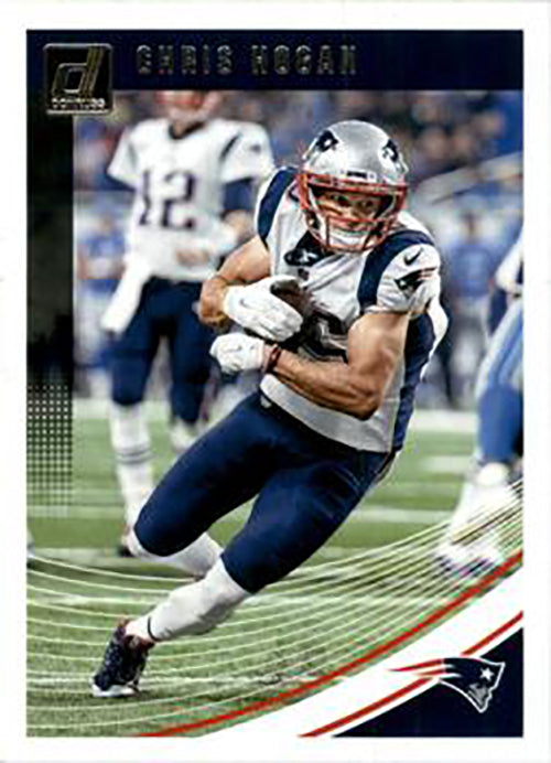 Chris Hogan 2018 Donruss Football 48 Card Lot New England Patriots #70