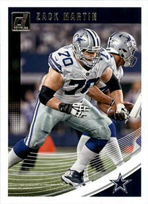 Zack Martin 2018 Donruss Football 48 Card Lot Dallas Cowboys #77