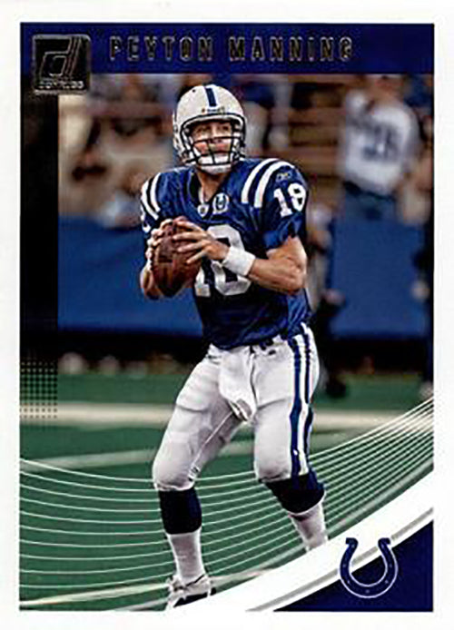 Peyton Manning 2018 Donruss Football 48 Card Lot Indianapolis Colts #84