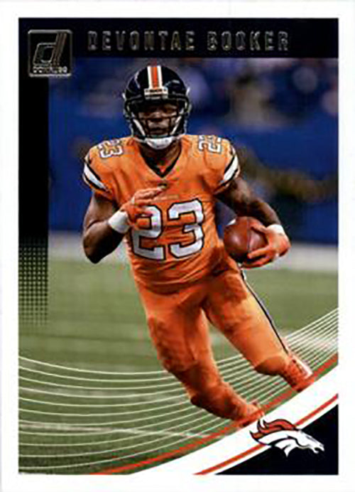 Devontae Booker 2018 Donruss Football 48 Card Lot Denver Broncos #90