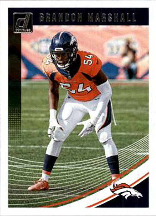 Brandon Marshall 2018 Donruss Football 48 Card Lot Denver Broncos #92