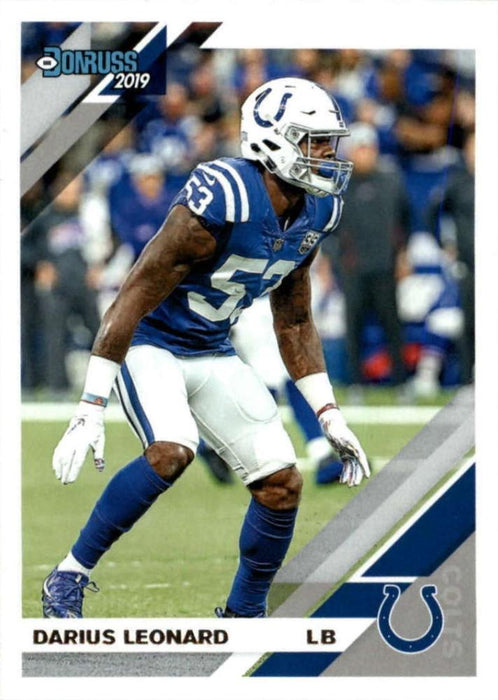 Darius Leonard 2019 Donruss Football 48 Card Lot Indianapolis Colts #115