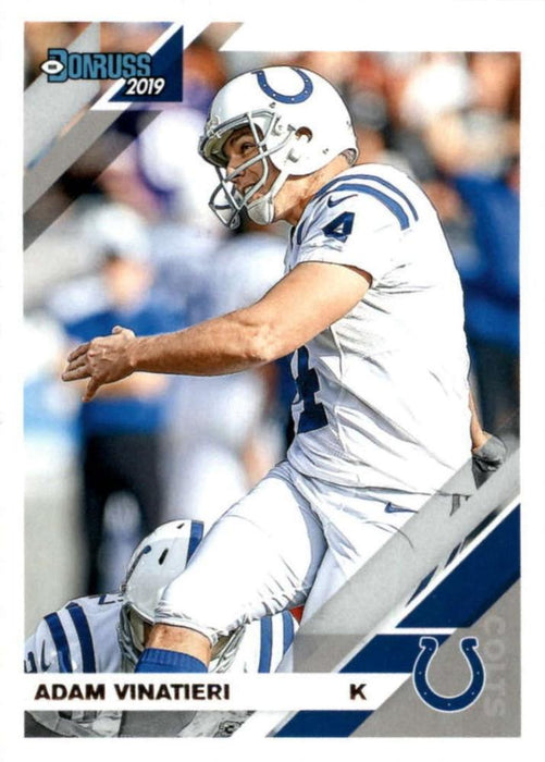 Adam Vinatieri 2019 Donruss Football 48 Card Lot Indianapolis Colts #117